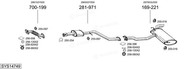 Bosal SYS14749