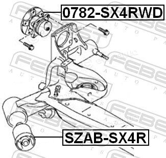 Febest 0782-SX4RWD