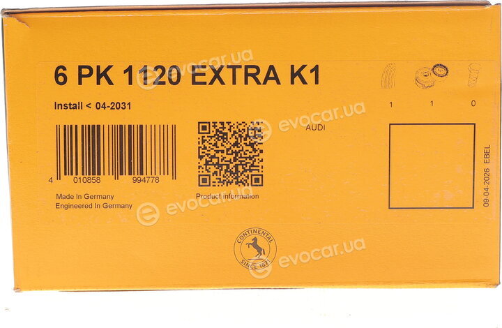 Continental 6PK1120 EXTRA K1