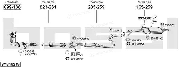 Bosal SYS16219