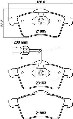 Mintex MDB2104