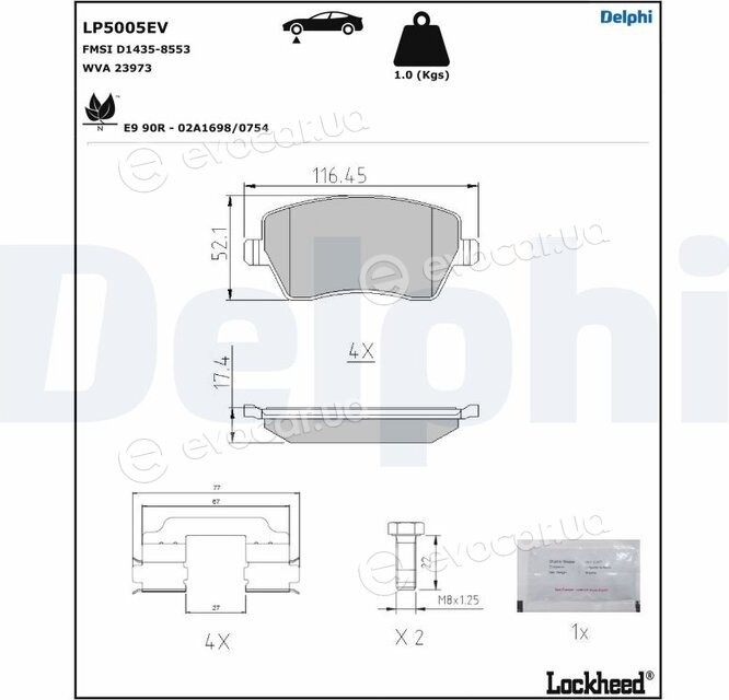 Delphi LP5005EV