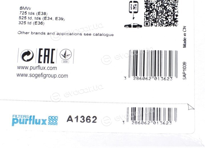 Purflux A1362