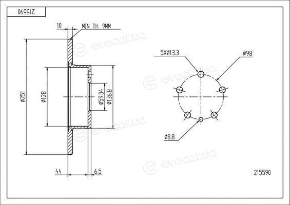 Hart 215 590