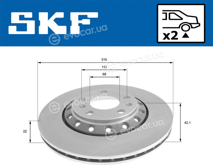 SKF VKBD 90486 V2