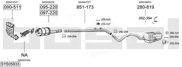 Bosal SYS05833