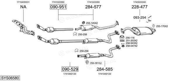 Bosal SYS06580