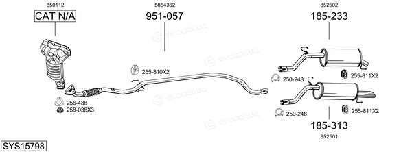 Bosal SYS15798