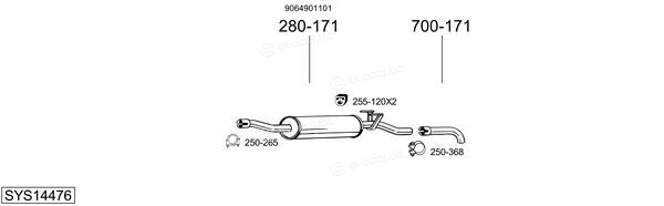 Bosal SYS14476