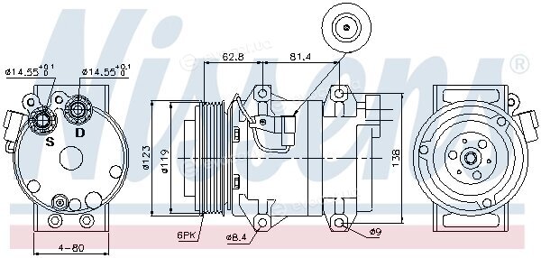 Nissens 89070