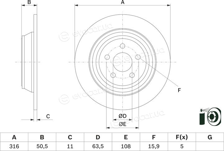 Bosch 0 986 479 D47