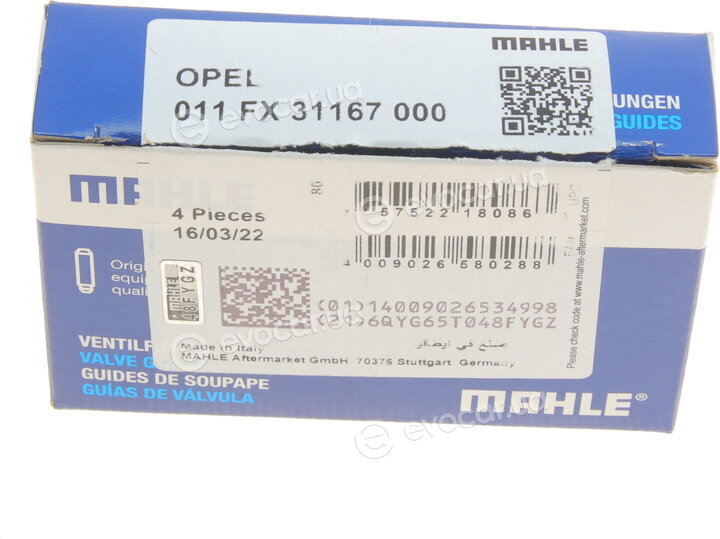 Mahle 011 FX 31167 000