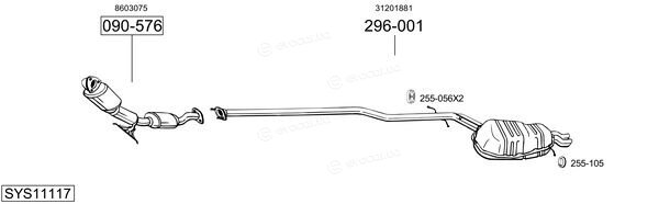 Bosal SYS11117