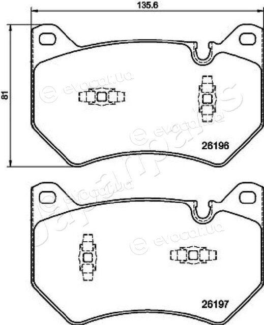 Japanparts PA-0963AF