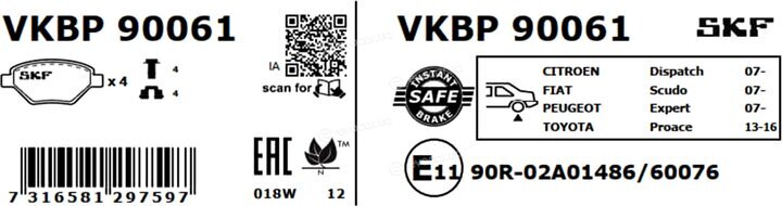 SKF VKBP 90061