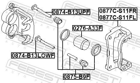 Febest 0874-B13UPF