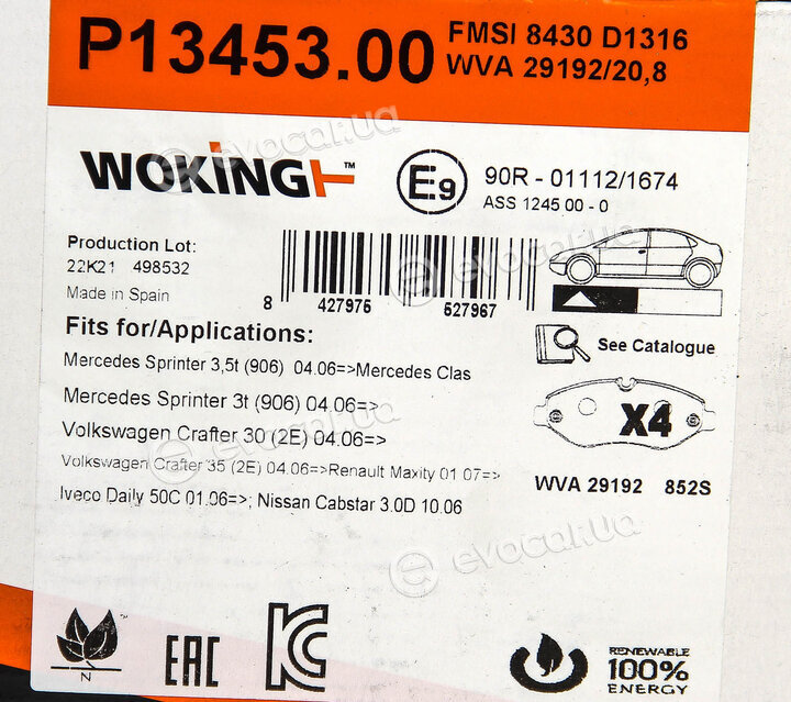 Woking P13453.00