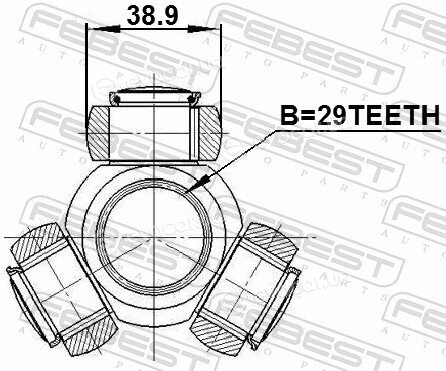 Febest 0816-B9