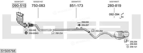 Bosal SYS05768