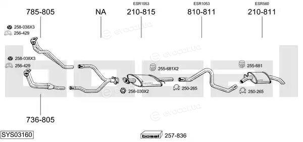 Bosal SYS03160