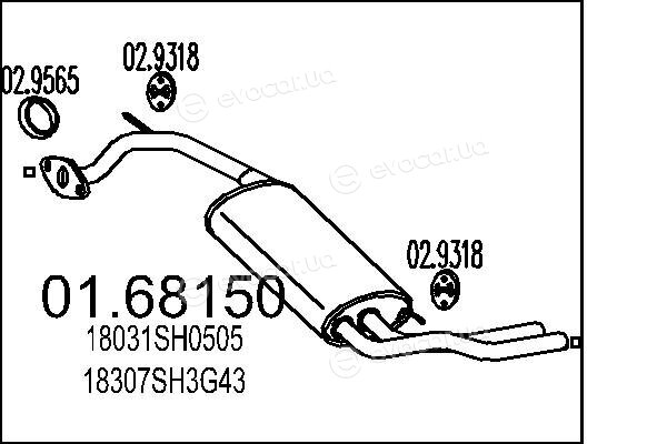 MTS 01.68150