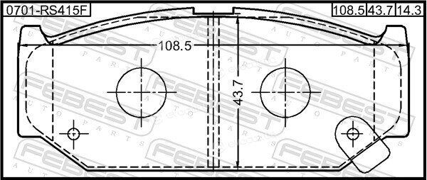 Febest 0701-RS415F