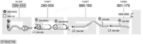 Bosal SYS02758