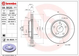 Brembo 09.B520.11