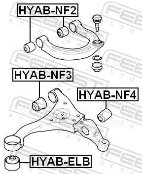 Febest HYAB-NF2
