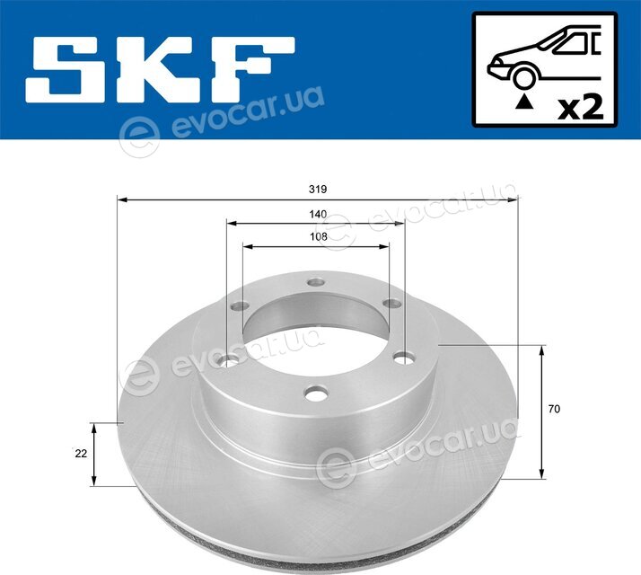 SKF VKBD 80403 V2