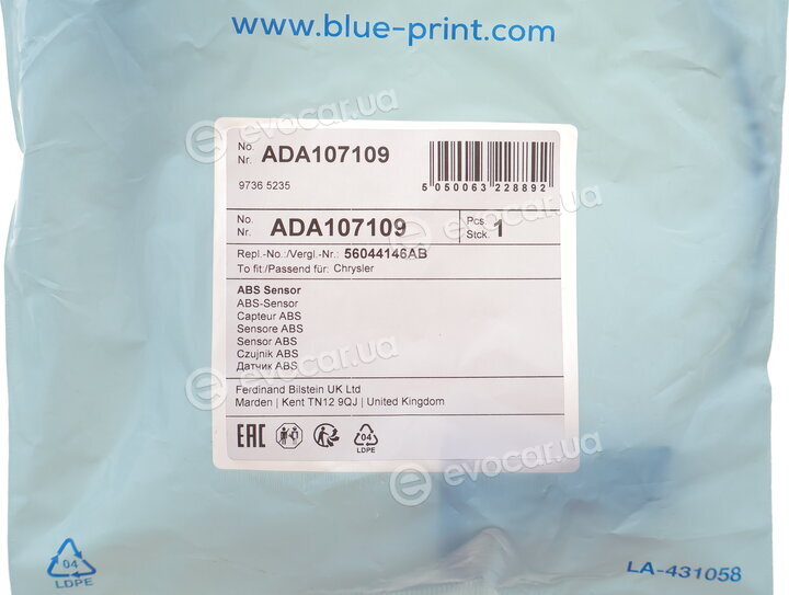 Blue Print ADA107109