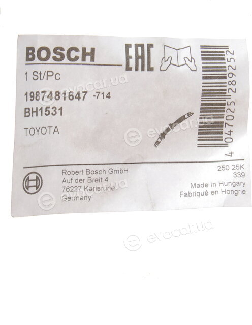 Bosch 1 987 481 647