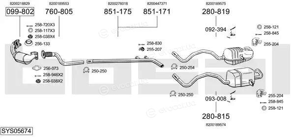 Bosal SYS05674