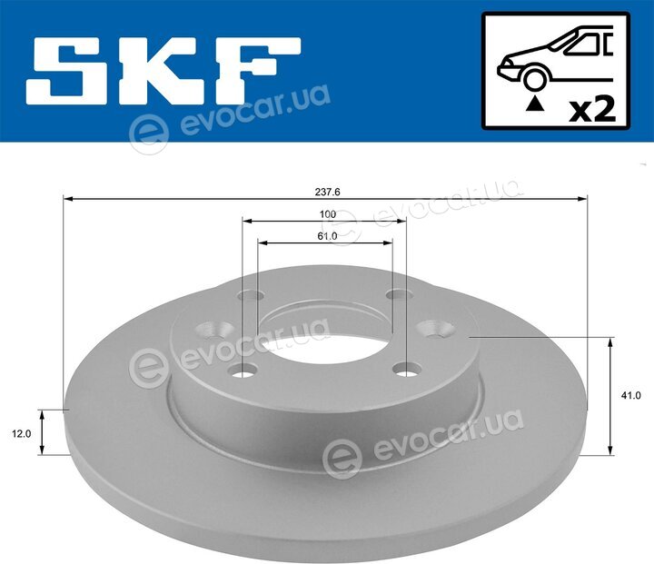 SKF VKBD 80343 S2