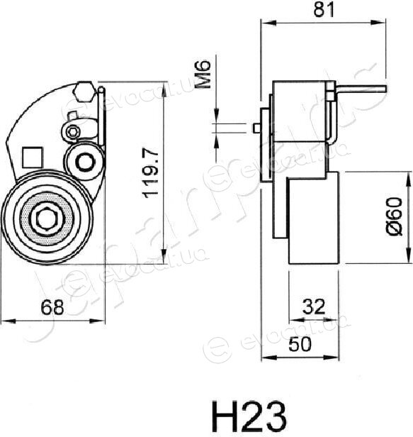 Japanparts BE-H23