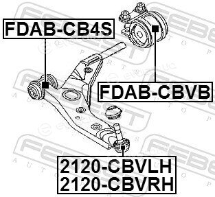 Febest FDAB-CBVB