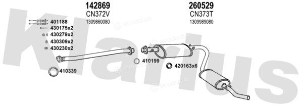 Klarius 330460E