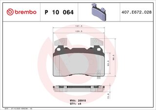 Brembo P10064