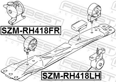 Febest SZM-RH418FR