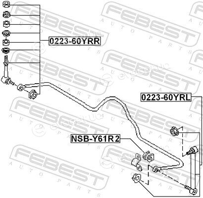 Febest NSB-Y61R2