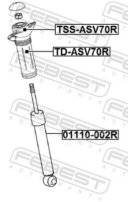 Febest TSS-ASV70R