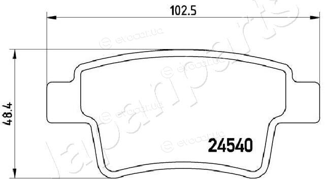Japanparts PP-0603AF
