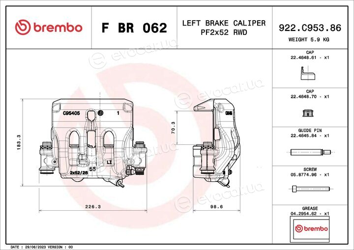 Brembo F BR 062