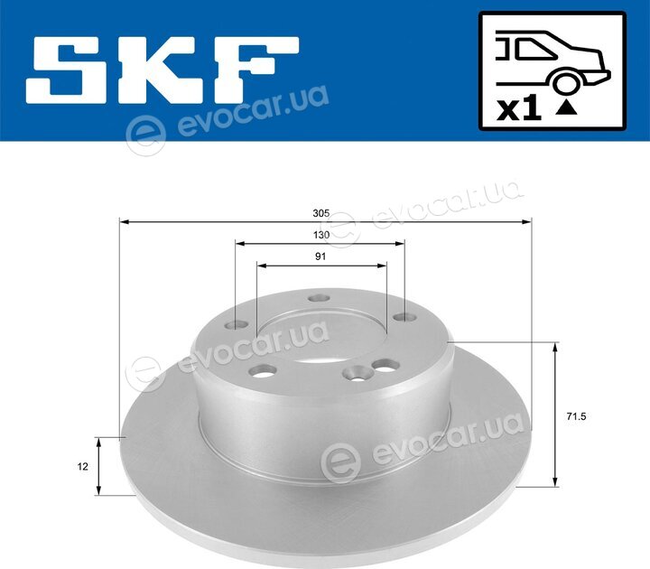 SKF VKBD 90560 S1