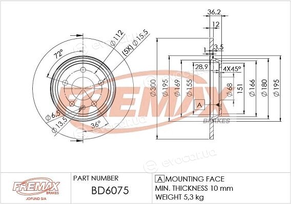 Fremax BD-6075
