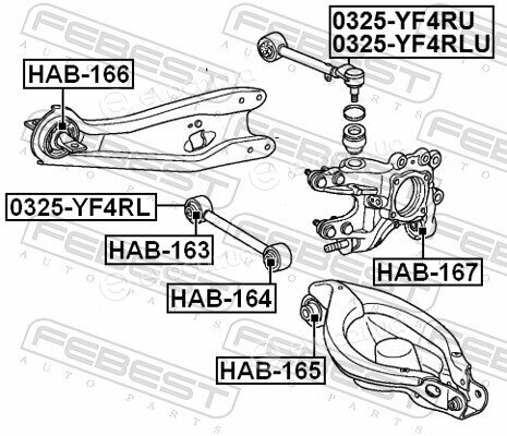 Febest HAB-164