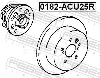 Febest 0182-ACU25R