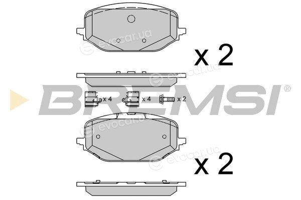 Bremsi BP3952