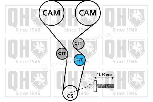 Quinton Hazell QBPK7491