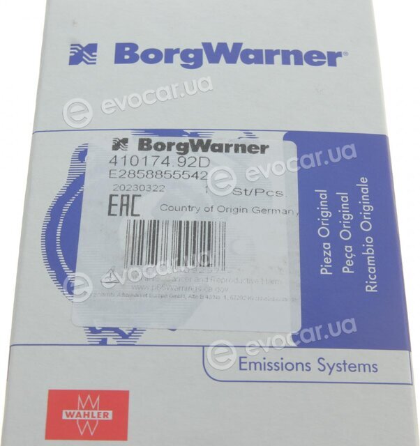 Wahler / BorgWarner 410174.92D